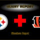 Steelers Bengals Injury Report