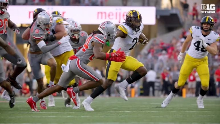 Kaleb Johnson Arian Foster GMFB Steelers Running backs